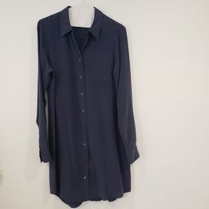 Equipment Femme Essential Silk Shirt Dress